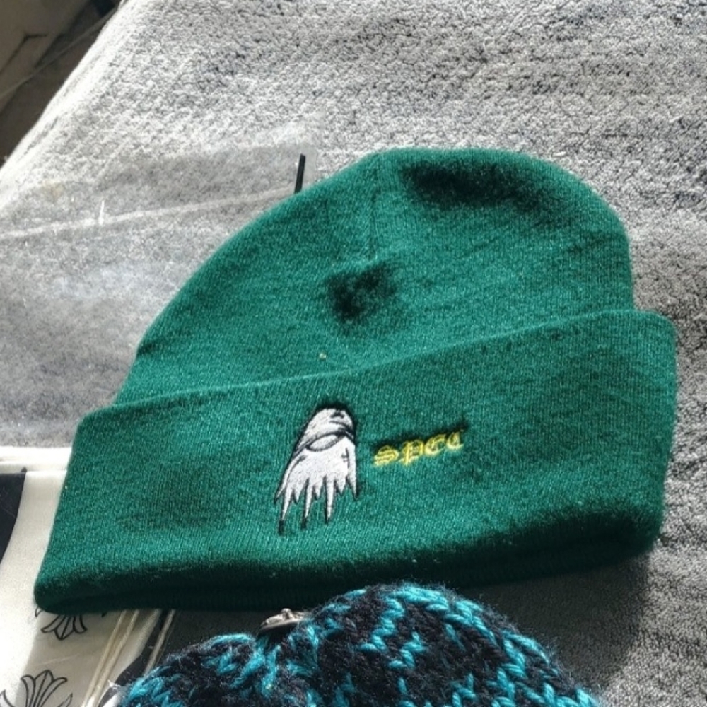 Chrome Hearts Matty Boy “Spec” Green Beanie Hat